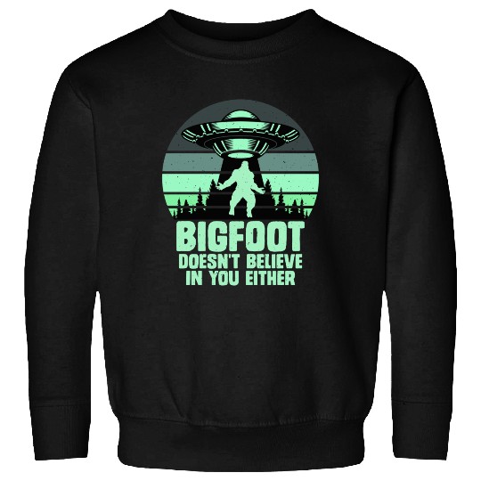 UFO-Bigfoot Yeti Sasquatch Sweatshirts