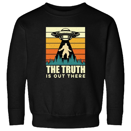 UFO-Bigfoot Yeti Sasquatch Sweatshirts