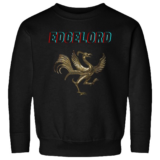 Edgelord Glitch Design – Bold Internet Meme Art wi Sweatshirts
