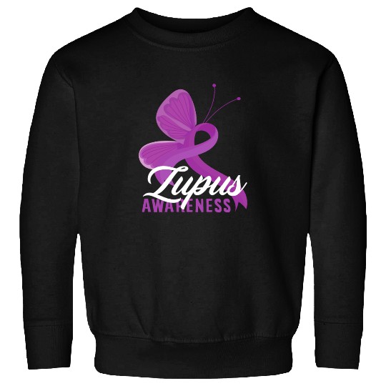 Lupus Awareness Butterfly Embrace Sweatshirts