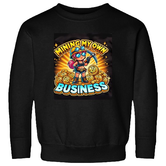 Mining My Own Business Female Sweatshirts