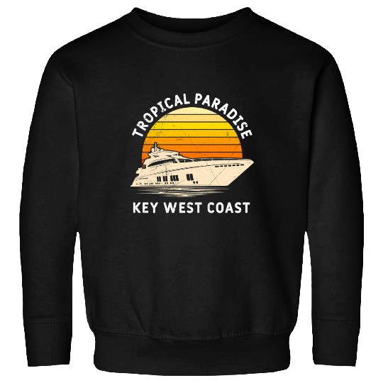 Florida TROPICAL PARADISE KEY-WEST COAST Sweatshirts