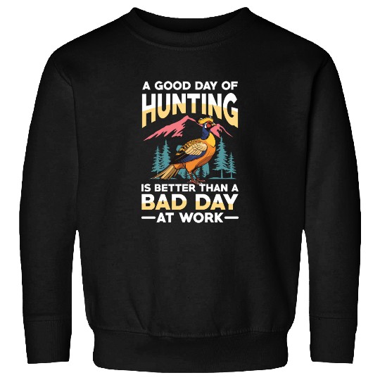 Pheasant Hunting for Hunters Sweatshirts