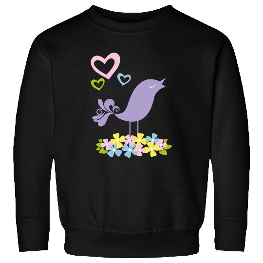 Bird On Nest Sweatshirts