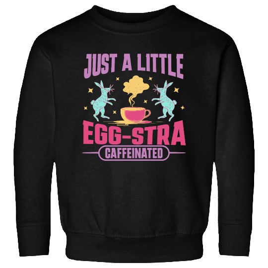 Coffee lover Easter bunny Sweatshirts gift