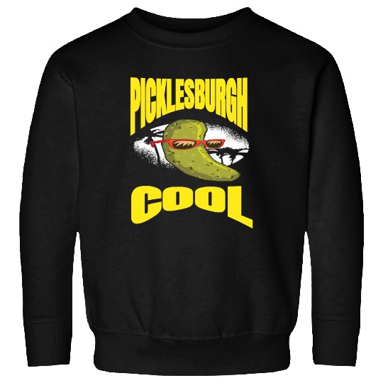 Pittsburgh Humor Picklesburgh Cool Relaxing Pickle Sweatshirts