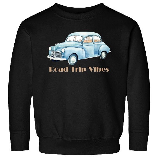 “Road Trip Vibes – Adventure on the Open Road” Sweatshirts