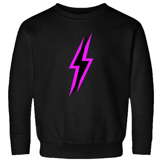 Lightning Bolt Neon Sweatshirts