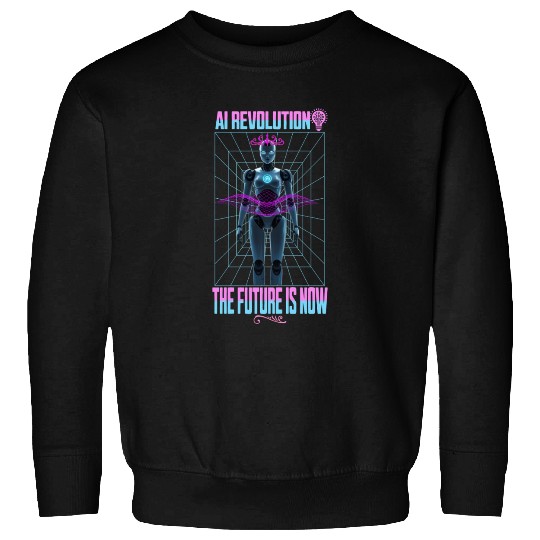 AI REVOLUTION: the future is now Sweatshirts