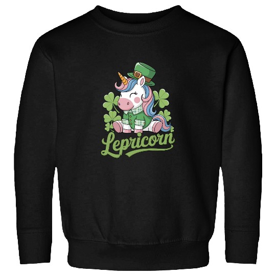 Lepricorn St Patrick's Day Magic Vibes Sweatshirts