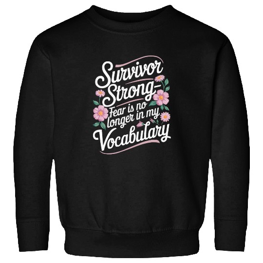 Cancer Survivor Chemotherapy Chemo Beat Cancer Sweatshirts