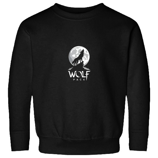 Wolf Pack Moon Howl Sweatshirts