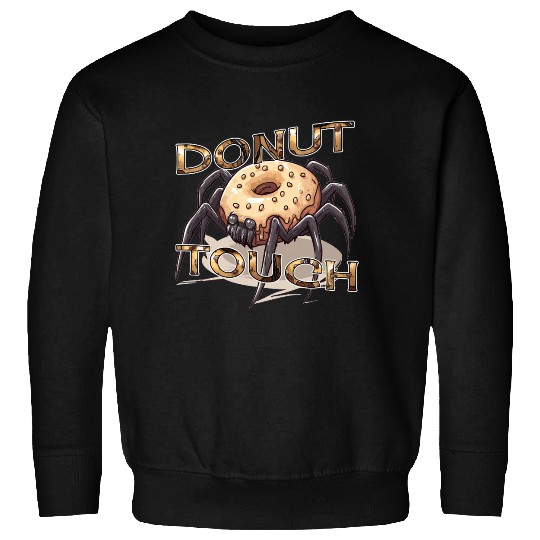 Donut Spider Funny Pun Sweatshirts