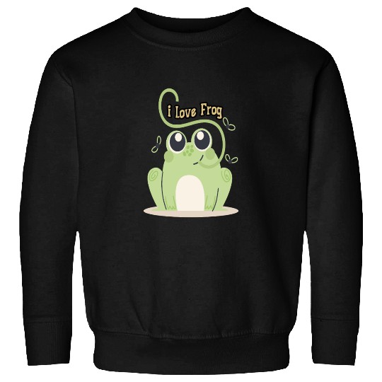 i love frog Sweatshirts
