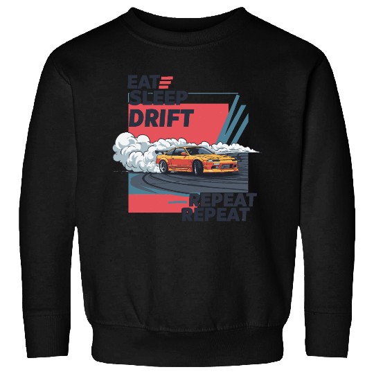 Eat Sleep Drift Repeat Sweatshirts – Neon JDM Car Raci