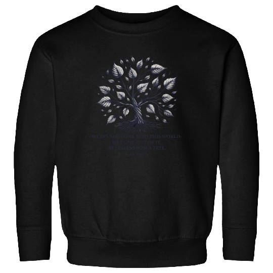 Alan Watts | Tree of Life & Spiritual Wisdom Sweatshirts