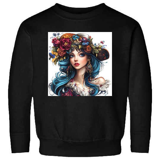 Floral Bohemian Beauty Sweatshirts