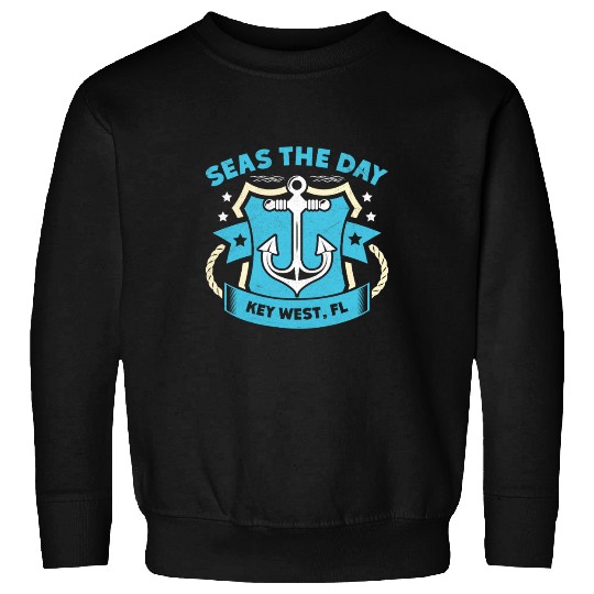 Key-West SEAS A DAY KEY-WEST SEAS Yachting Sweatshirts