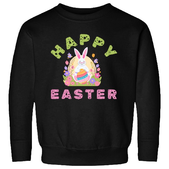 Happy Easter | Cute Easter Design Sweatshirts