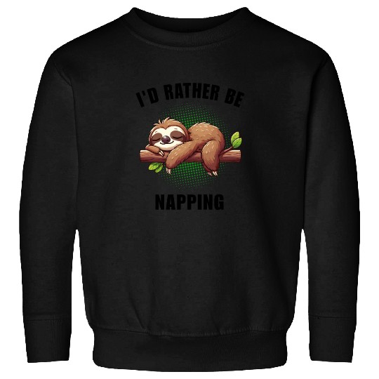 Cute Sleeping Sloth Sweatshirts