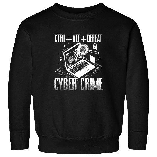 Digital Forensic Defeat Cyber Crime Sweatshirts