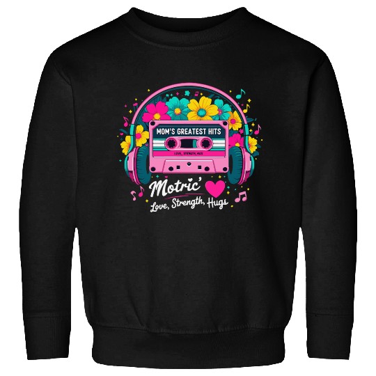 Retro Mom Mixtape Sweatshirts - Mother’s Day Nostalgia