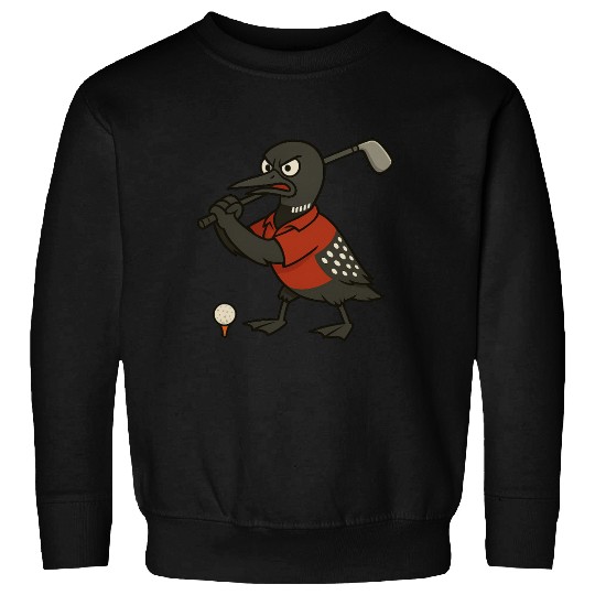 Angry Golf Loon Sweatshirts