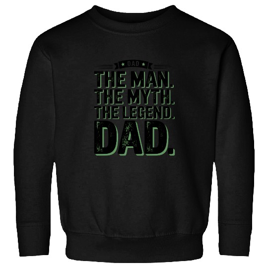 The Man The Myth The Legend Dad Sweatshirts | Vintage