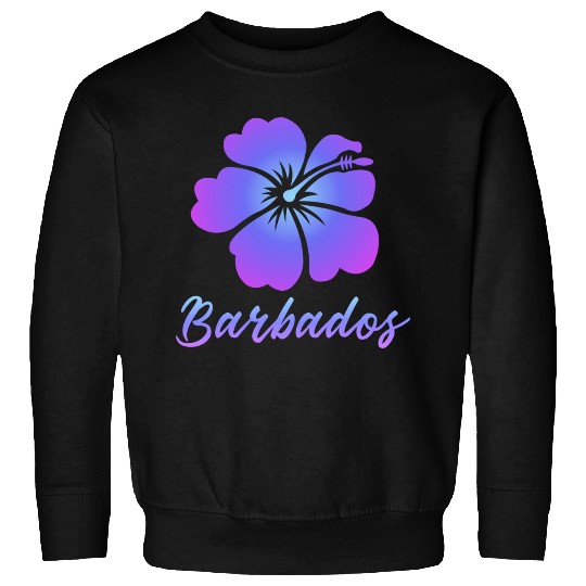 Barbados Hibiscus Sweatshirts