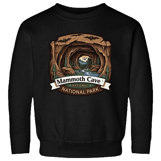 Mammoth Cave National Park Kentucky USA Logo Sweatshirts