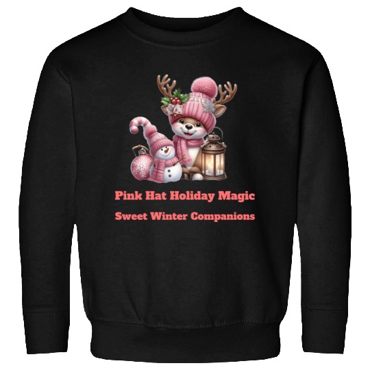 A Pink Winter Wonderland Sweatshirts