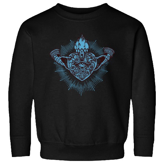 Sacred Heart Claddagh Symbol - Lowbrow Sweatshirts