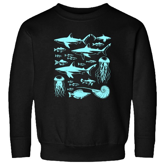 Shark Fish Octopus Nature Sweatshirts