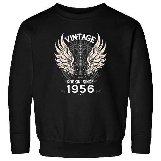 Vintage Rockin' Since 1956, 69 Years of Legendary Sweatshirts