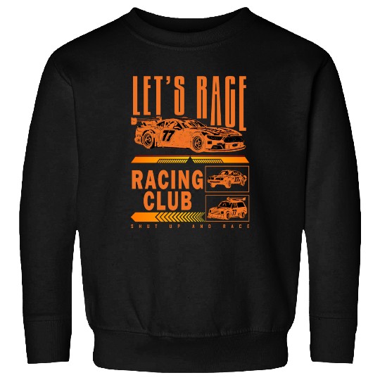 Let's Race Trend Designs Sweatshirts