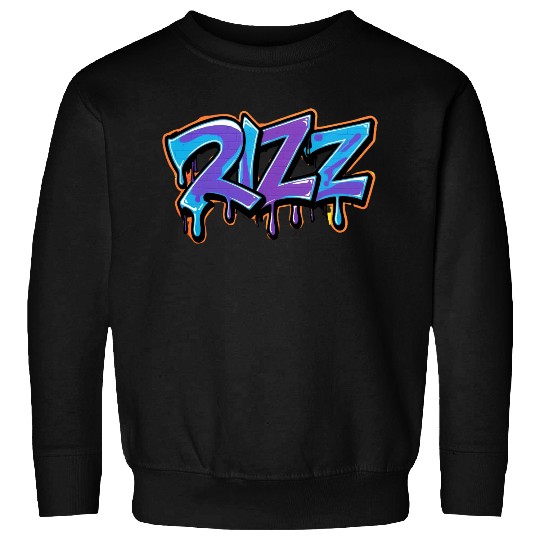 Rizz Graffiti Sweatshirts – Flirty Slang Street Drip