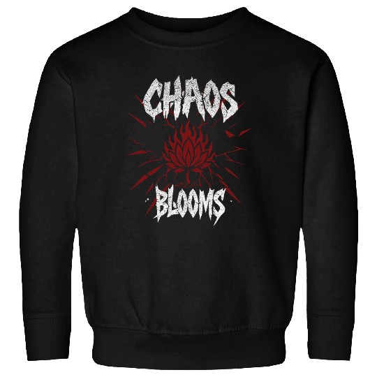 Lotus Flame Spiritual Rock Sweatshirts