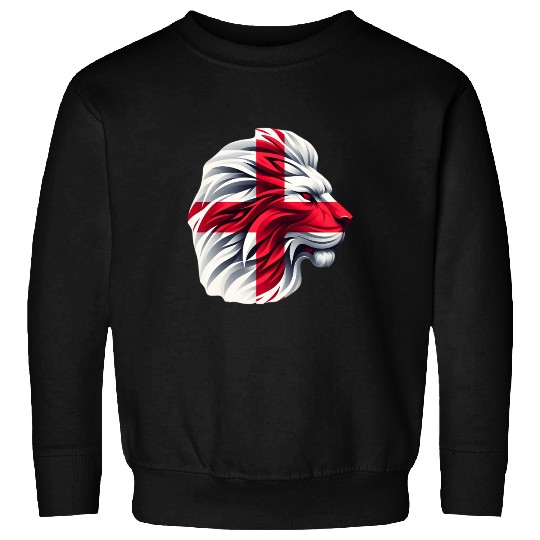 Patriotic St George Flag Lion Sweatshirts