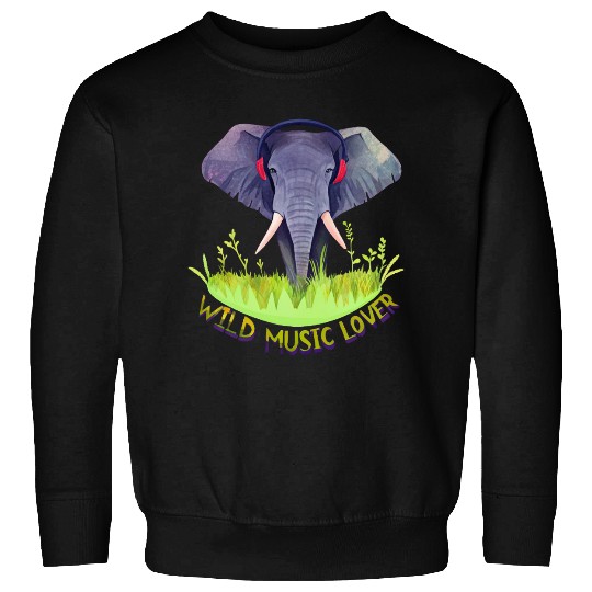Boom the Bass Elephant Sweatshirts
