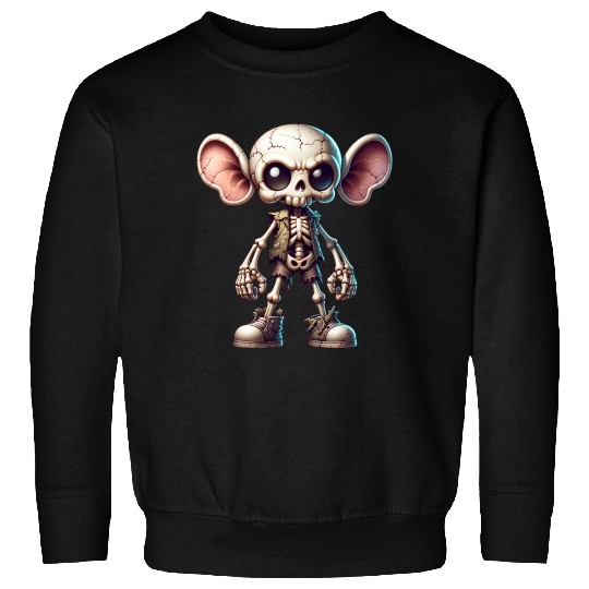 Cute Alien Creature – Big Ears Cartoon Style Sweatshirts