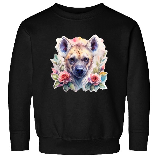 Sage the Blooming Hyena Sweatshirts