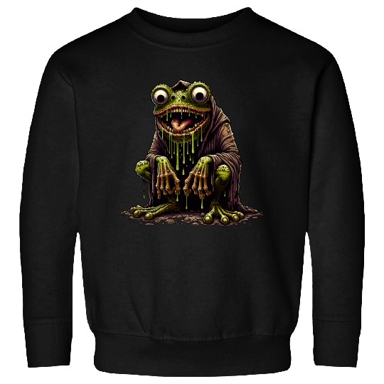 Slime Toad Monster – Creepy Hooded Swamp Creature Sweatshirts