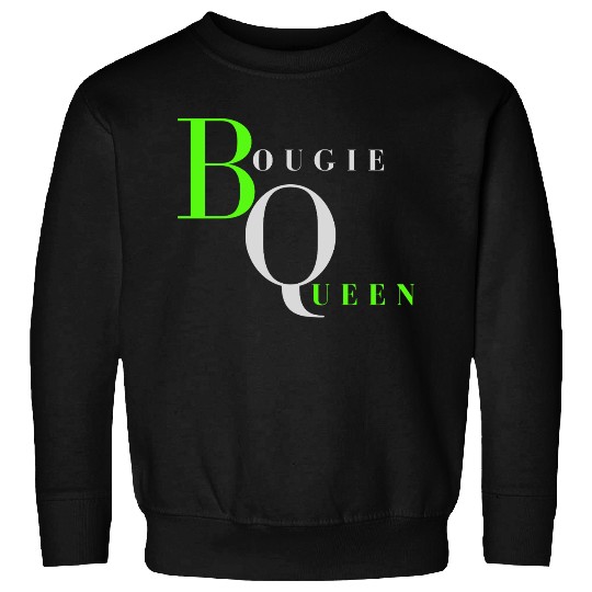 Bougie Queen Lime& Gray Sweatshirts