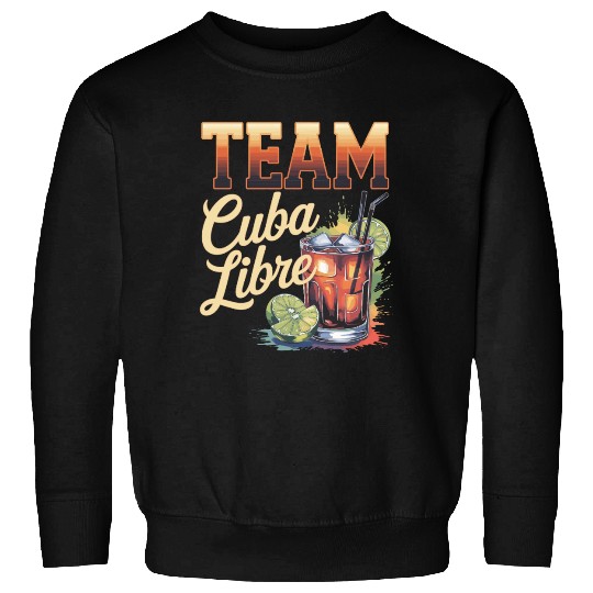 Cocktail Bartender Team Cuba Libre Sweatshirts