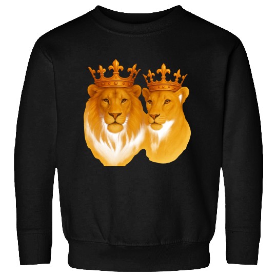 Royal Bond: The King & Queen of the Wild Sweatshirts