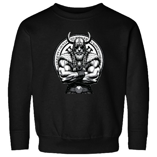 Viking Warrior Man Odin Thor Norman Walhalla Sweatshirts