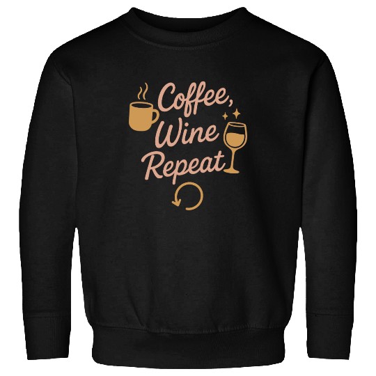 Single Mom Life Chaos Coordinator Wine Coffee Sweatshirts