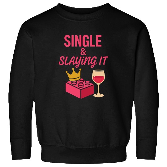 Single Mom Life Chaos Coordinator Wine Coffee Sweatshirts