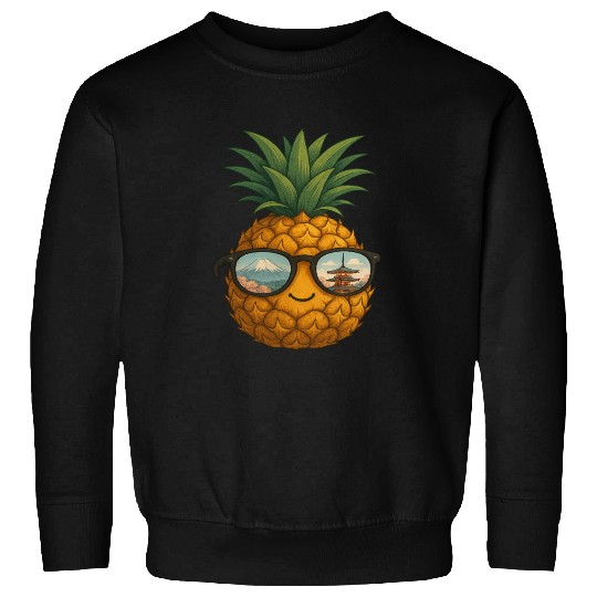 Japan Pineapple Sweatshirts