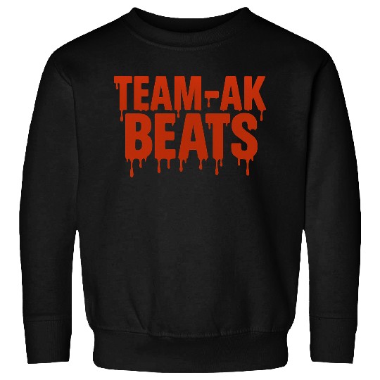 Red TEAM-AK BEATS Sweatshirts